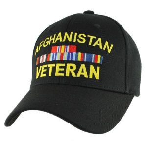 Кепка Eagle Crest Afghanitan Vet W/Ribbons (Stretch Fit) Black-6