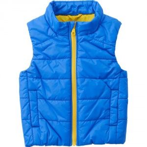 Жилетка Uniqlo toddler body warm lite full-zip vest Blue