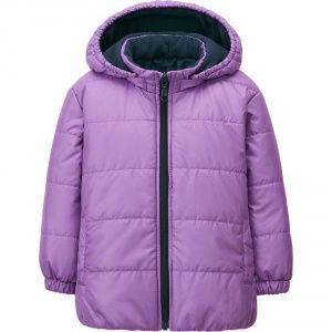 Куртка Uniqlo toddler warm lite jacket PURPLE