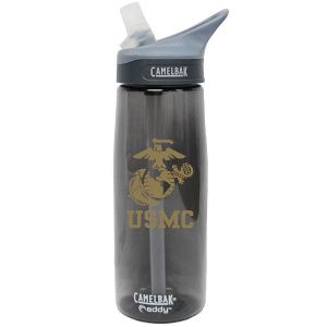 Бутылка для воды Camelbak Eddy 7.62 USMC CHARCOAL