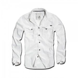 Рубашка Brandit Slimfit Shirt WHITE