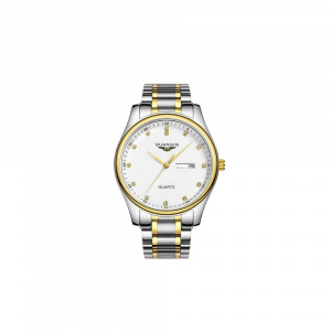 Часы Guanqin Gold-White-SilverGold GQ80009-2A CS