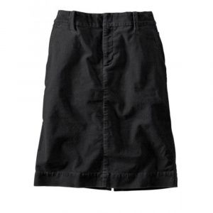 Юбка Eddie Bauer Womens Corduroy Skirt Short BLACK