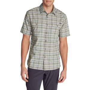 Рубашка Eddie Bauer Mens Mountain Short-Sleeve Shirt LT GRAY