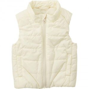 Жилетка Uniqlo toddler body warm lite full-zip vest White
