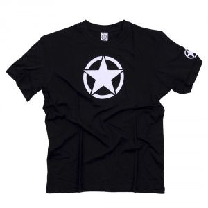 Футболка T-Shirt with White Star Black