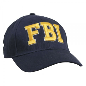 Кепка Baseball Cap FBI Gold Blue 