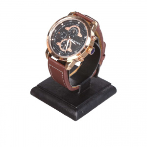 Часы Guanqin Gold-Black-Brown GS19088 CL