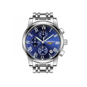 Часы Guanqin Silver-Blue-Silver GS19095 CS