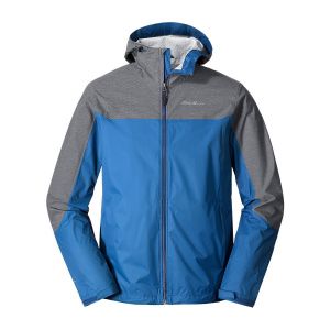 Куртка Eddie Bauer Mens Cloud Cap Flex Rain Jacket TRUE BLUE