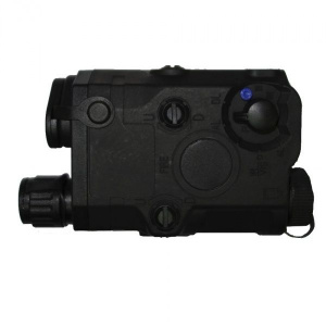 TMC AN/PEQ-15 Battery Case with Red Laser Sight BK