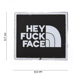 Патч 3D PVC Hey Fuck Face