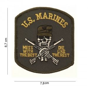 Патч TEX US Marines (Skull)
