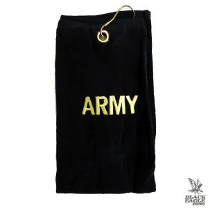 Полотенце Rothco Military Embroidered Golf Towel Black