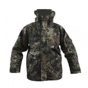 Куртка MIL-TEC ветро-влагозащитная с флисовой подстежкой Flecktarn