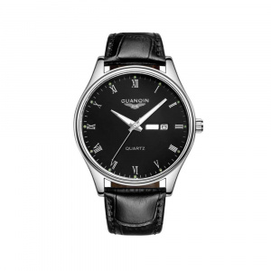 Часы Guanqin Silver-Black-Black GQ11006 CL