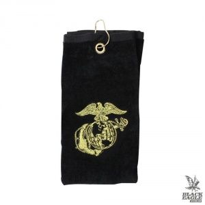 Полотенце Rothco Military Embroidered Golf Towel USMC