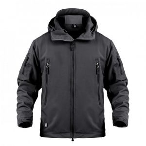 Куртка софтшелл ML-Tactic SoftShell Hooded Jacket Black