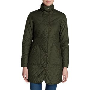 Пальто Eddie Bauer Womens Year-Round Field Coat DK LODEN