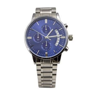 Часы Guanqin Silver-Blue-Silver GS19053 CS
