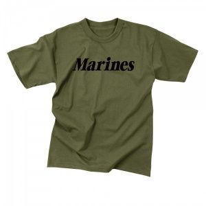 Футболка Rothco Marines Physical Training OD
