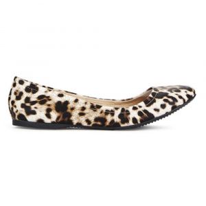 Балетки JustFab Womens Tandi Leopard