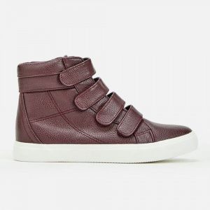 Сникерсы JustFab Womens Leilah Burgundy