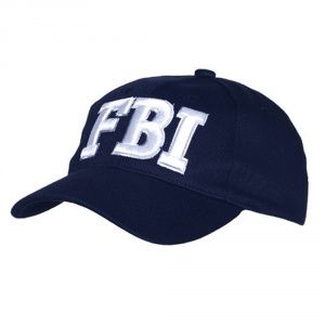 Кепка Baseball Cap FBI Silver Blue