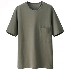 Футболка Uniqlo Men Lemaire Supima Cotton Crew Neck GREEN