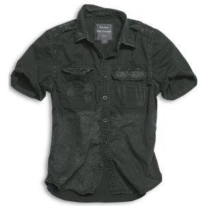 Рубашка Surplus Raw Vintage Shirt BLACK GEWAS
