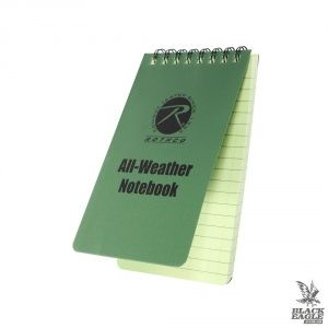 Тактический всепогодный блокнот Rothco All Weather / Waterproof 3x5 Notepad