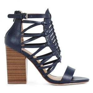 Босоножки JustFab Womens Maryann Navy