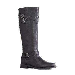 Сапоги JustFab Womens Aymaly Black