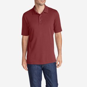 Футболка поло Eddie Bauer Men Voyager II Performance BROWN