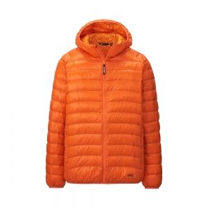 Куртка Uniqlo Men SPRZ NY Ultra Light Down (Jean-Michel Basquiat) Orange
