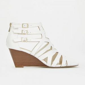 Босоножки JustFab Womens Maile White
