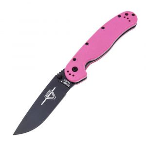 Нож Ontario RAT-1 PINK Black