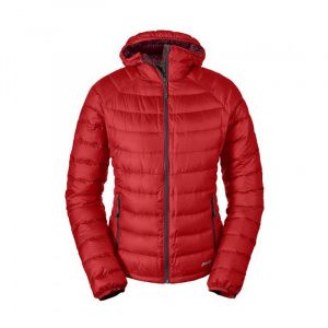 Куртка Eddie Bauer Womens Downlight StormDown Hooded Jacket RED
