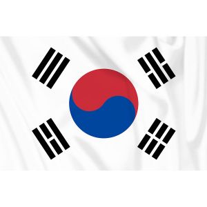 Флаг Fosco South Korea