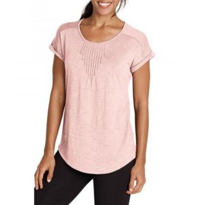 Футболка Eddie Bauer Womens T-Shirt Biese DESERT PINK