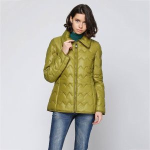 Куртка женская Geox W4420G GREEN OLIVE