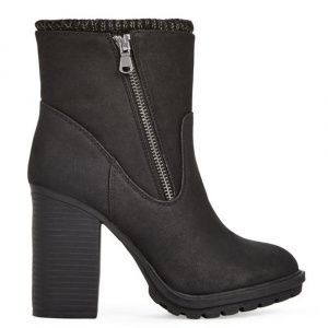 Ботильоны JustFab Womens Vitoria Black