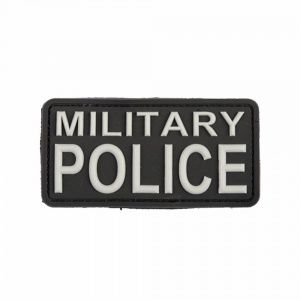 Патч 3D PVC Military Police BLACK