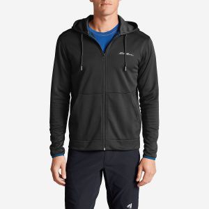 Кофта Eddie Bauer Mens Daylight Fleece Full-Zip Hoodie DK CHARCOAL