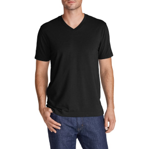 Футболка Eddie Bauer Men Lookout V-Neck BLACK