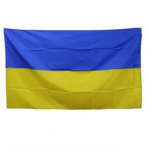 Флаг Украины 180х300 люверс