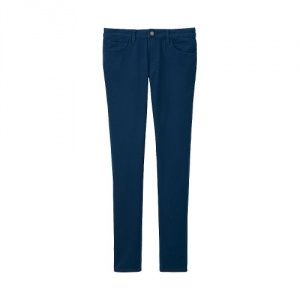 Джинсы Uniqlo Skinny Fit Tapered Color BLUE