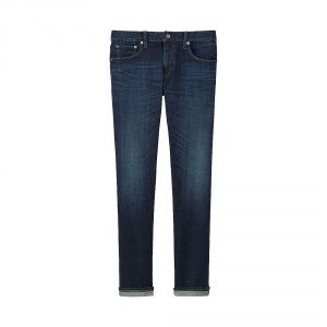 Джинсы Uniqlo Slim Fit Selvedge BLUE
