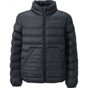 Куртка Uniqlo boys light warm jacket Black