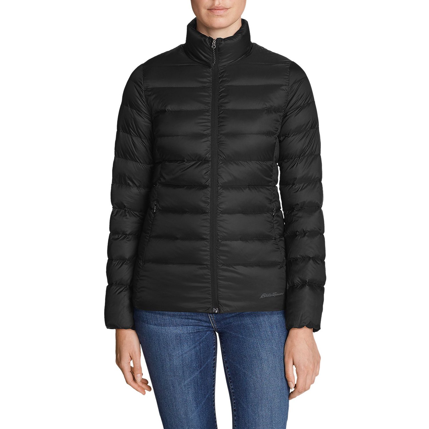 Куртка Eddie Bauer Women Cirruslite Down Jacket Black купить Интернет магазин Blackeagle БлэкИгл 